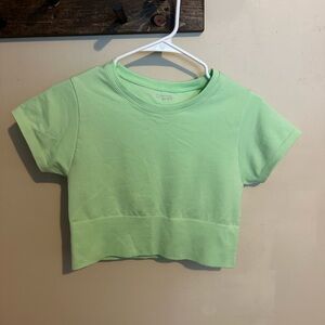 Aerie Light Green Crop Top